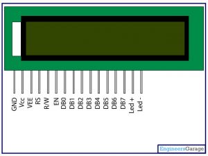 2x16 lcd display
