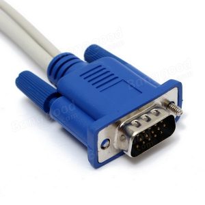 VGA DB 15 male port
