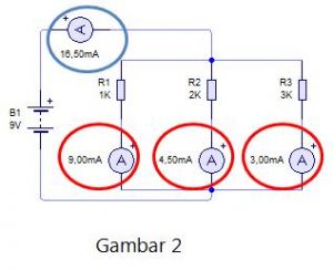 fungsi resistor pembagi arus listrik