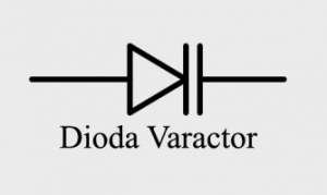 simbol kapasitor dioda varactor