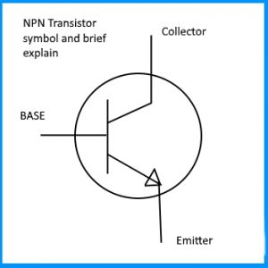 simbol transistor NPN
