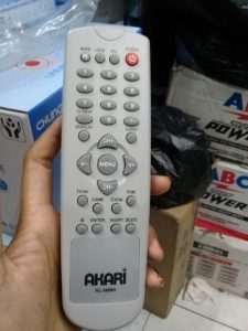 kode remot tv akari