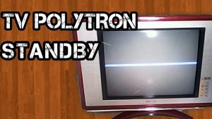 tv polytron mati standby
