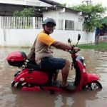 Amankah motor listrik saat melewati banjir?